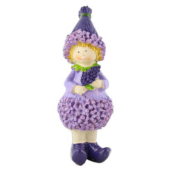 Alternative view of Figurina din rasina, Copil Lavanda 12 CM, Mov