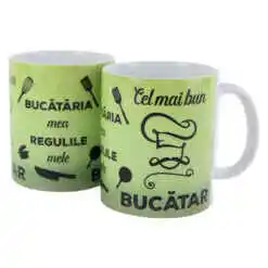 Cana ceramica "Cel mai bun Bucatar" 330 ml