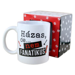 Cana ceramica Boss Mug "Hazas, de nem Fanatikus!", 300 ml, in cutie decorativa