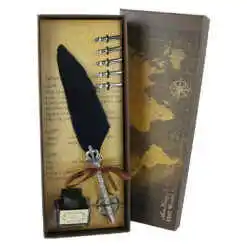 Alternative view of Set de Caligrafie cu Pana, stil Vintage, Vintage World - 7 piese