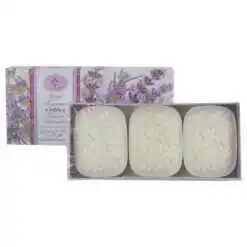 Set sapun Tuscan Lavender 3x125 gr, Saponificio Artigianale Fiorentino