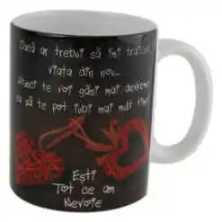 Cana ceramica "Esti tot ce am nevoie" 330 ml