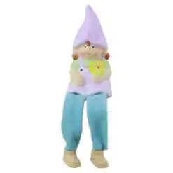 Figurina Fata din ceramica 5x18 CM, cu picioare textil