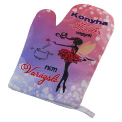 Manusa de bucatarie "Konyhatunder vagyok, nem varazslo"