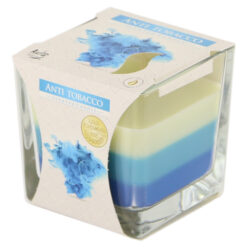 Lumanare parfumata Anti Tobacco 8x8 CM, Bolsius, pahar sticla