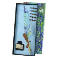 Set de Caligrafie cu Pana, stil Vintage, Art Gallery - 7 piese