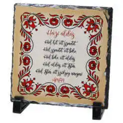 Placa ardezie "Hazi Aldas" 14x14 CM