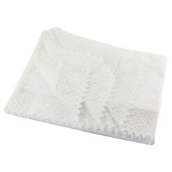 Fata de masa rustica din bumbac 270x160 CM, Alb