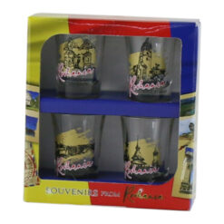 Set 4 pahare din sticla 35 ml, Romania - Maramures