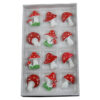Set 12 ciupercute din rasina 3 CM
