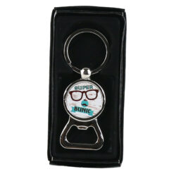 Breloc cu desfacator de sticle "Super Bunic" 3x8 CM