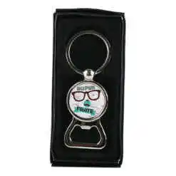 Breloc cu desfacator de sticle "Super Frate" 3x8 CM