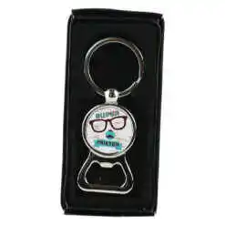 Breloc cu desfacator de sticle "Super Prieten" 3x8 CM