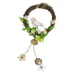 Coronita Usa cu pasare si flori 15x46 CM