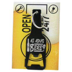 Breloc cu desfacator de sticle "Ai adus Bere?" 9 CM