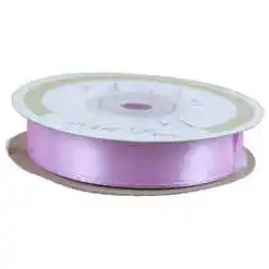 Rola panglica satin Roz 15 mm x 25 m