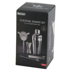 Alternative view of Set Cocktail Shaker, 5 piese, argintiu