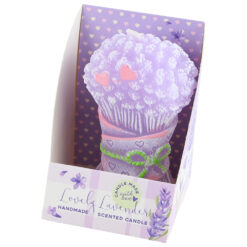 Luminare parfumata Lovely Lavender 11 CM, in cutie, 165 gr