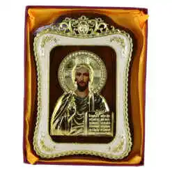 Icoana pe lemn, relief 18x25 CM, Isus