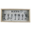Suport pentru chei din lemn "Keys", 29x13 CM