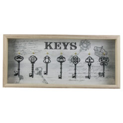 Suport pentru chei din lemn "Keys", 29x13 CM