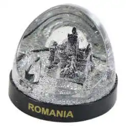 Suport de creioane Castelul Bran 9x8 CM, "Romania"