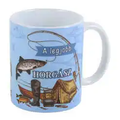Cana ceramica "A legjobb Horgasz" 330 ml