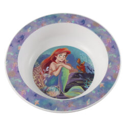Farfurie adanca din plastic The Little Mermaid 16x3.5 CM