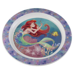 Farfurie intinsa din plastic The Little Mermaid 22 CM