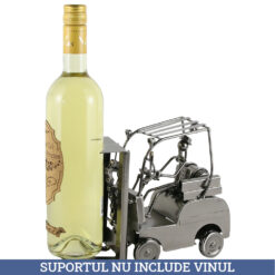 Suport sticla de vin, din metal Stivuitor 25x18 CM