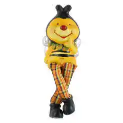 Figurina Albinuta, din ceramica 6x17 CM, cu picioare mobile