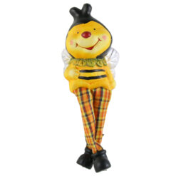 Alternative view of Figurina Albinuta, din ceramica 6x17 CM, cu picioare mobile