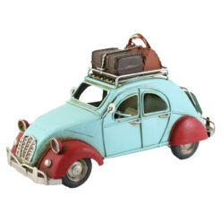 Masina decorativa retro, din metal 26x11x15 CM