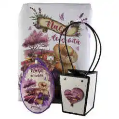 Set cadou "Nasa deosebita", cu 3 piese, Lavender