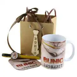 Set cadou "Bunic deosebit", cu 4 piese, Vintage