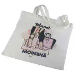Sacosa textil "Mama Moderna" 40x40 CM