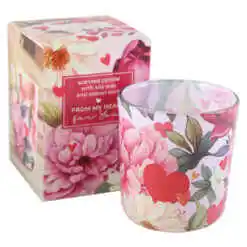 Lumanare parfumata in pahar 150 gr From my Heart