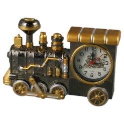Ceas de masa din plastic Locomotiva 22x13 CM