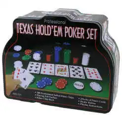 Texas Hold'em Poker Set 1006, 10+