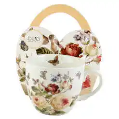 Cana portelan 460 ml "Zahra", in ambalaj decorativ