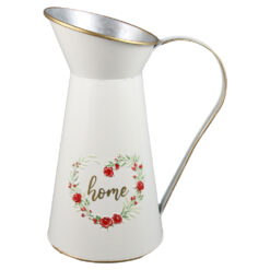 Ulcior din metal 13x25 CM, "Home", trandafiri