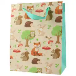 Punga cadou din hartie 18x23 CM, animale