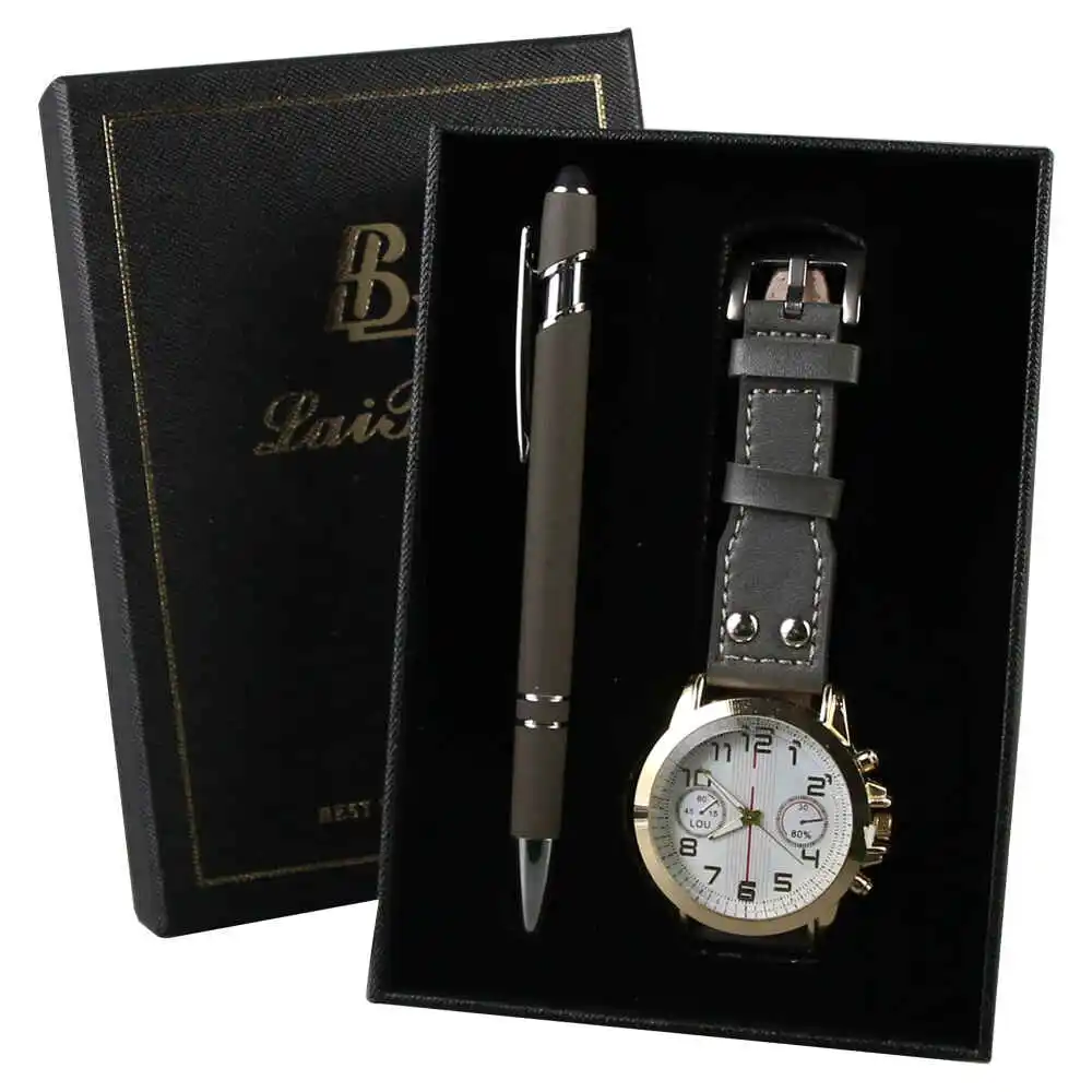 Set cadou pentru barbati, Ceas cu pix, Best Gift