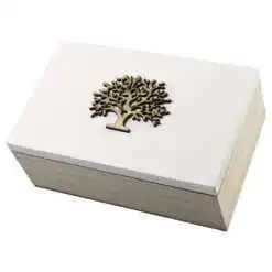 Cutie de bijuterii din lemn 19x12x7 CM, Copacul Vietii