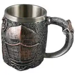 Cana din metal si rasina Cavaler 9x12 CM