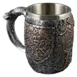 Alternative view of Cana din metal si rasina Cavaler 9x12 CM