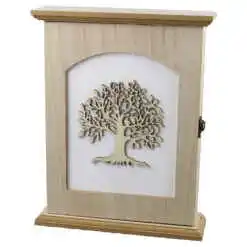Cutie pentru chei din lemn, 21x26 CM, Copacul Vietii