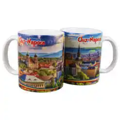 Alternative view of Cana ceramica "Cluj-Napoca/Romania", 330 ml