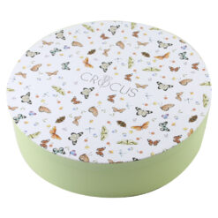 Alternative view of Set 6 cesti cu farfurii, din portelan "Butterflies", 250 ml, in cutie decorativa