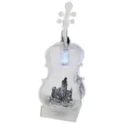 Ornament decorativ Vioara cu led 6.5x16 CM, Castlelul Bran